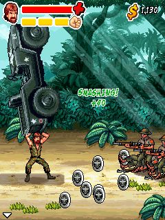 Free download java game Chuck Norris: Bring On The Pain on your mobile phone! Image №5