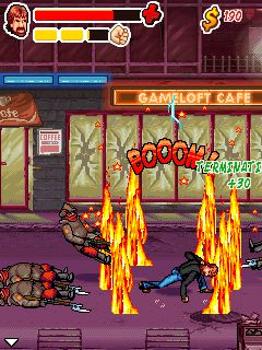 Free download java game Chuck Norris: Bring On The Pain on your mobile phone! Image №7