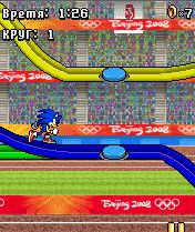 Free download java game Sonic At The Olympic Games 2008 on your mobile phone! Image №2