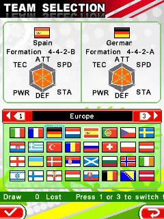 Free download java game Real Football 2009 Bluetooth on your mobile phone! Image №3