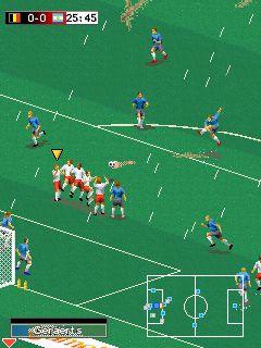 Free download java game Real Football 2009 Bluetooth on your mobile phone! Image №4