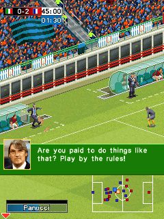 Free download java game Real Football 2009 Bluetooth on your mobile phone! Image №5