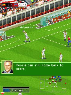 Free download java game Real Football 2009 Bluetooth on your mobile phone! Image №6