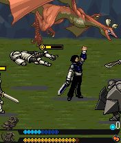 Free download java game Drakengard on your mobile phone! Image №2