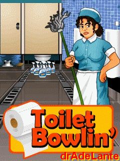 Free download java game Toilet Bowlin' on your mobile phone!