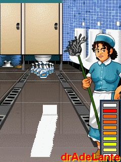 Free download java game Toilet Bowlin' on your mobile phone! Image №5
