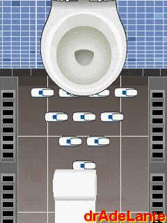 Free download java game Toilet Bowlin' on your mobile phone! Image №6