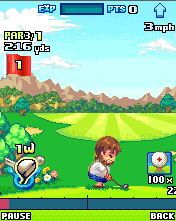 Free download java game Golf Superstars on your mobile phone! Image №5