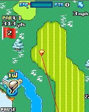 Free download java game Golf Superstars on your mobile phone! Image №8