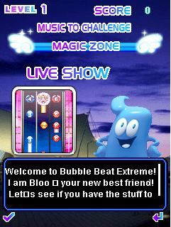 Free download java game 3 in 1 Bubble beat extreme on your mobile phone! Image №2