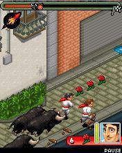 Free download java game Bull Run Fever 2008 on your mobile phone! Image №3