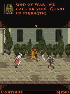 Free download java game God Of War: Betrayal on your mobile phone! Image №3