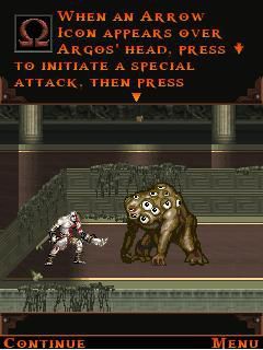 Free download java game God Of War: Betrayal on your mobile phone! Image №4