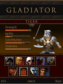 Free download java game Gladiator on your mobile phone!