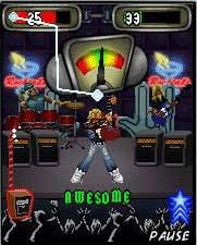 Free download java game Guitar Hero III: Backstage Pass on your mobile phone! Image №2