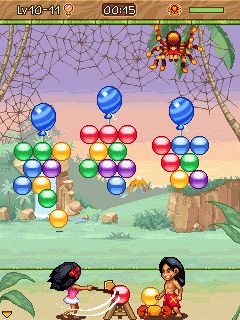 Free download java game Bubble Bash on your mobile phone! Image №2
