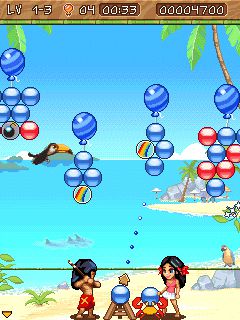 Free download java game Bubble Bash on your mobile phone! Image №3