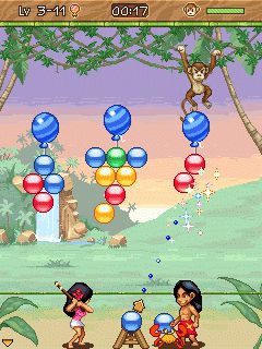 Free download java game Bubble Bash on your mobile phone! Image №5