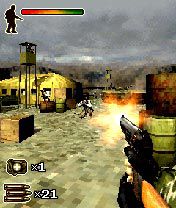 Free download java game Heroes of War: Sandstorm 3D on your mobile phone! Image №2
