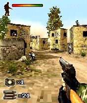 Free download java game Heroes of War: Sandstorm 3D on your mobile phone! Image №6
